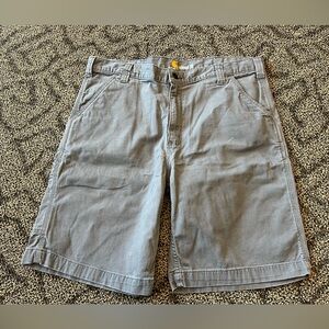Carhartt Gray Carpenter Shorts